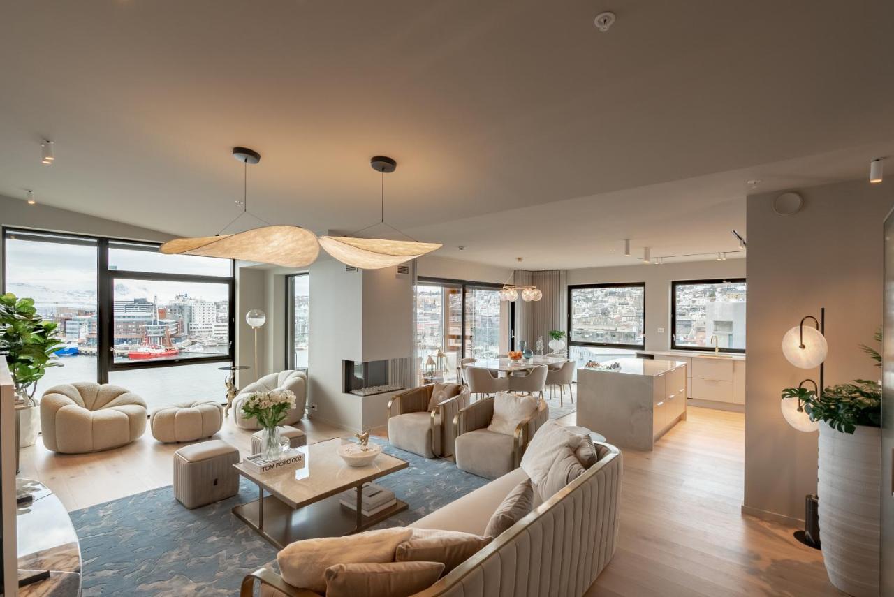 Vindlys Luxury Penthouse Apartment Tromsø Exteriör bild