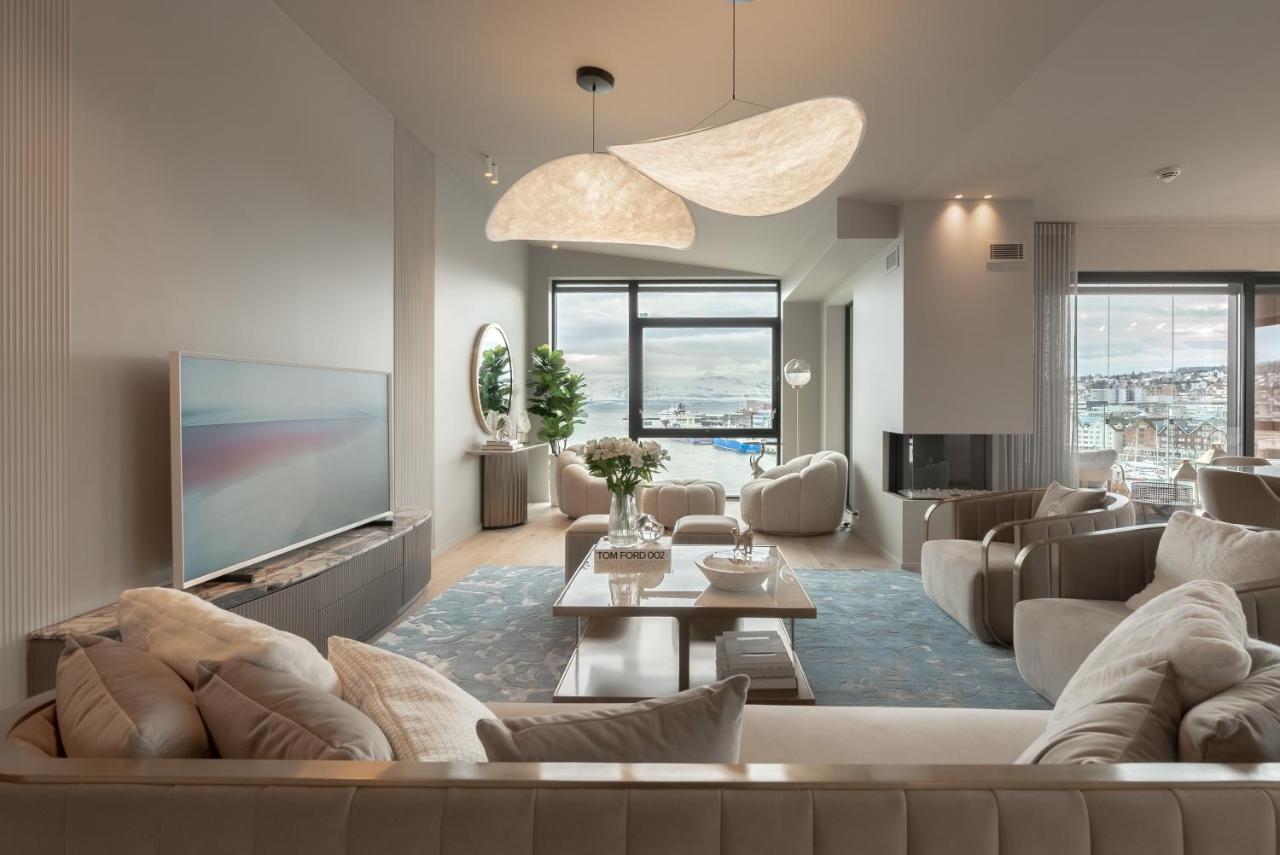 Vindlys Luxury Penthouse Apartment Tromsø Exteriör bild