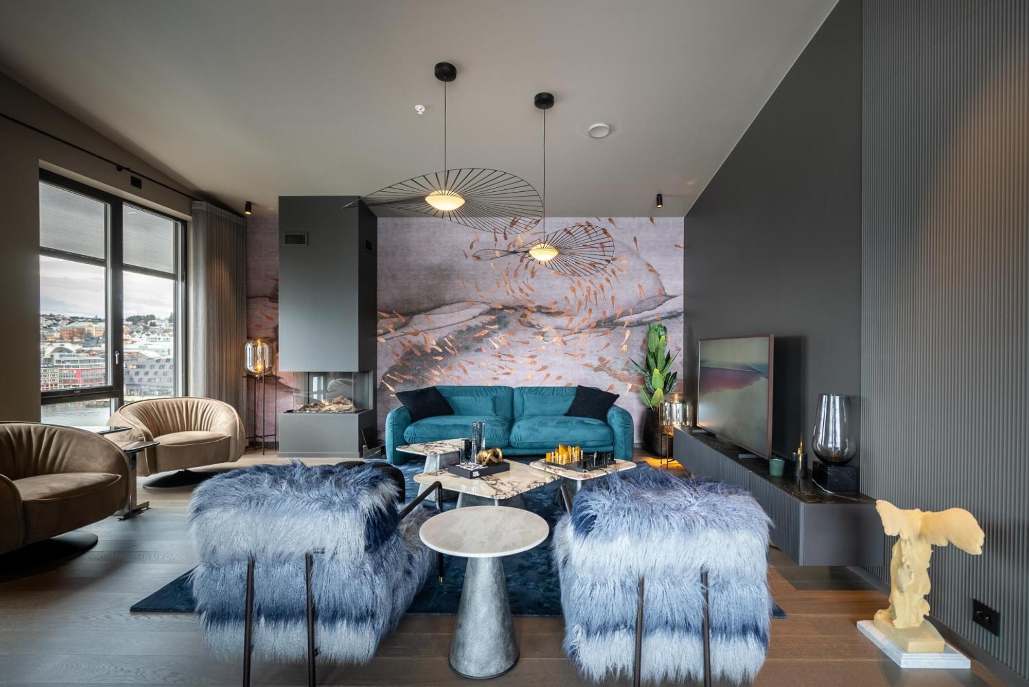 Vindlys Luxury Penthouse Apartment Tromsø Exteriör bild